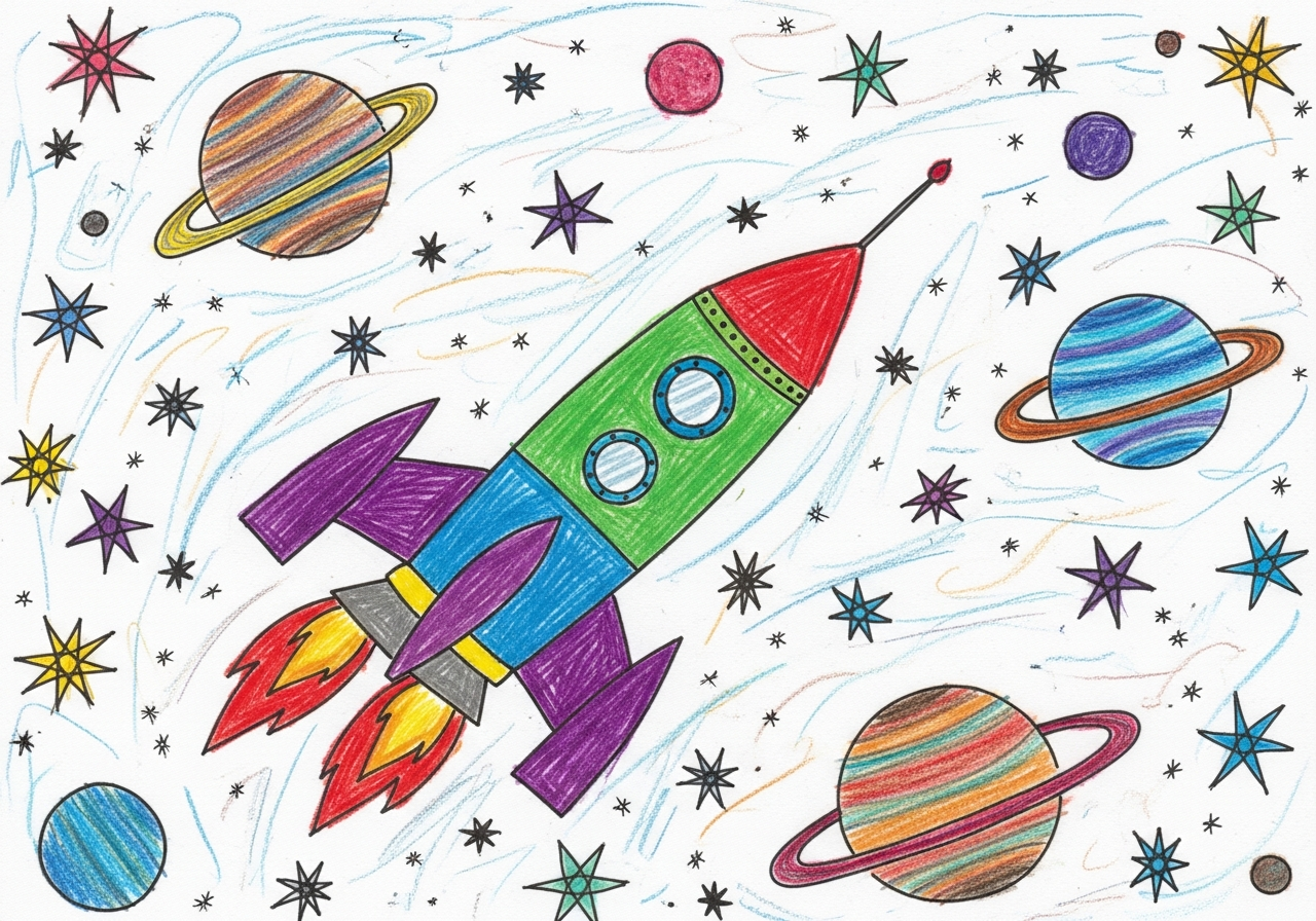 Blast Off to Space!